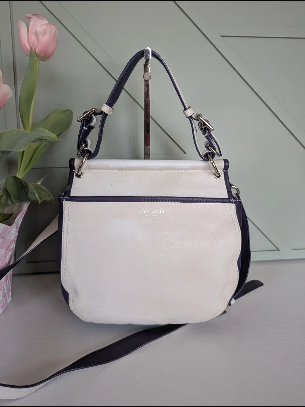 Coach Legacy Archival Two-Tone Willis Crossbody handbags - Picture 5 of 11